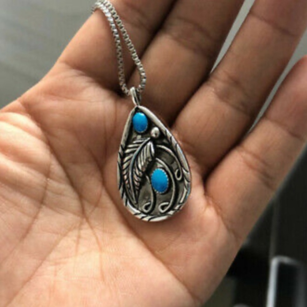 New Sterling silver Boho Necklace - Picture 3 of 5